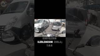 Moto kuryelerin şehir içi teslimat zorlukları [upl. by Ilario583]