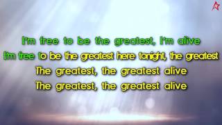 Sia  The Greatest Karaoke  Instrumental  Lyrics [upl. by Yecies714]