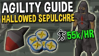 A Mid Level Guide to the Hallowed Sepulcher 55khr Darkmeyer Agility Training MethodOSRS [upl. by Lemahs]