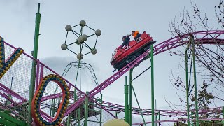 Moncayo  4K OnRide POV  ðŸ‡ªðŸ‡¸ Parque de Atracciones de Zaragoza [upl. by Auberon]