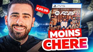 COMMENT AVOIR EA SPORTS FC 25 LE MOINS CHER POSSIBLE TUTO [upl. by Nerret]