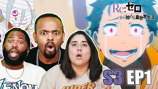 😳You Not Ready For This Ending Re Zero Reaction Season 3 Episode 1 Reaction [upl. by Weldon]