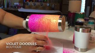 Perfect Glitter Ombre Stainless Tumblers [upl. by Themis159]