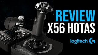 Logitech X56 Hotas  Review Completo [upl. by Newell550]