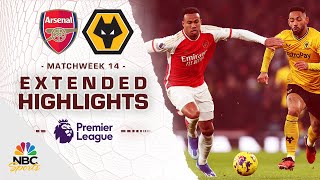 Arsenal v Wolves  PREMIER LEAGUE HIGHLIGHTS  1222023  NBC Sports [upl. by Georgetta831]