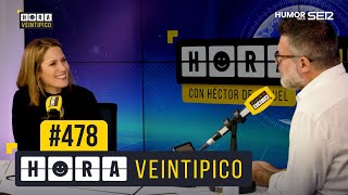 Hora Veintipico 478  Entrevista a Silvia Intxaurrondo [upl. by Ardnassela195]