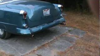 flame thrower exhaust on a 52 olds [upl. by Naret342]