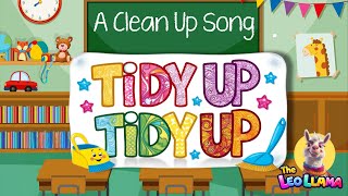 Tidy Up Song  Fun Clean Up Song for Home Preschool and Kindergarten Classrooms [upl. by Eleph]