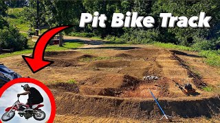 We are building THE ULTIMATE PitBike track [upl. by Scuram490]