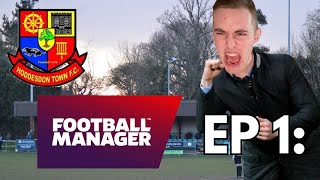 My Football Manager  Hoddesdon Town Ep 1 [upl. by Nnyluqcaj261]