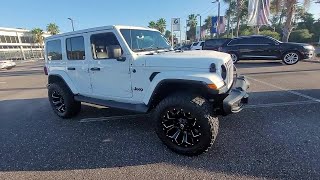 USED 2021 JEEP WRANGLER Unlimited Sahara Altitude at Tom Bush BMW Orange Park USED 14513A [upl. by Iret]