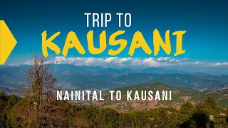 Kausani Trip Part 2  Nainital to Kausani  Uttrakhand Drive with Tata Nexon [upl. by Enimsay]