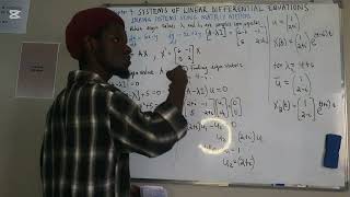 chapter4 solving homogeneous systems using matrix method Part 2 [upl. by Leese]