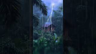 Relaxing Rain and Thunder Sounds Perfect for Deep Sleep and Restful Nights [upl. by Halac]