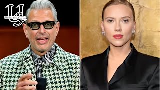 Jeff Goldblum Surprises Scarlett Johansson With Video Message Welcoming Her Into the [upl. by Talley]