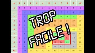 Les tables de multiplications les plus faciles du monde  Améliorer sa mémoire [upl. by Ielirol754]