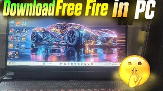 How To Download Free Fire in PC  Download in Laptop Settings ✅ [upl. by Gnilrad]