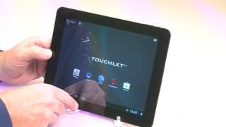 TOUCHLET 97quotTabletPC X10dualplus Android 41 GPS BT amp 3G [upl. by Werdnael928]