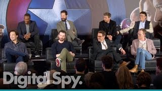 Captain America Civil War  European Press Conference in Full [upl. by Terra]