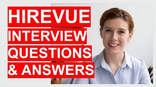 HIREVUE Interview Questions Tips and Answers How to PASS a HireVue Interview [upl. by Rez564]