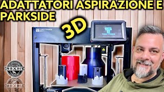 Stampa 3D per il fai da te nel laboratorio Batterie 12V parkside e per aspirazione Two trees sk1 [upl. by Koeninger]