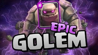 Clash Royale Fr  On se teste le GOLEM en LIVE en Arène 6 [upl. by Rahas]