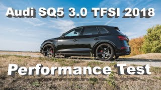 Audi SQ5 30 TFSI 2018 Performance Test  Serie vs Chiptuning [upl. by Babbette]