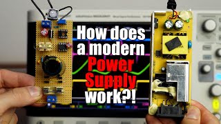 How does a modern Power Supply work 230V AC to 512V DC DIY Flyback Converter [upl. by Richlad]