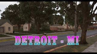 Joy Rd Detroit  Michigan Fivem GtaV [upl. by Auqinehs56]