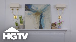 5 Mantel Decorating Tricks  HGTV [upl. by Gardal]