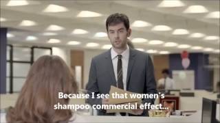 Funny Shampoo Commercial  Dove Men Shampoo [upl. by Blanc]