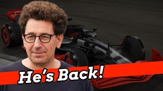 Mattia Binotto is Back in Formula 1 f1news f1 [upl. by Rabaj65]