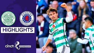 Celtic vs Rangers 21 Highlights  Scottish Premiership 2024  Lundstram Red Card  ORiley Goal [upl. by Eahc202]