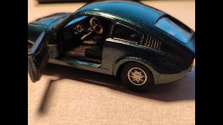 Pure sound Full restore and adding extra detail of Corgi 341 Mini Marcos GT 850 model car [upl. by Hsilgne82]