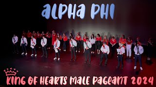 Alpha Phi King of Hearts Male Pageant 2024 [upl. by Sharron]