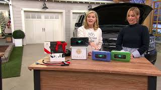 HALO Bolt Ultimate 30 Dynamic Display Jumpstarter Air Compressor AC on QVC [upl. by Yzdnil]