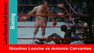 Nicolino Locche vs Antonio Cervantes I Widescreen Match Highlights Boxing Title Fight 1971 [upl. by Tesil]