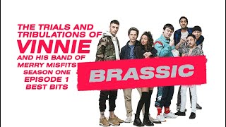 Brassic the trials and tribulations of Vinnie and his band of merry Misfits best bits s01 ep01 [upl. by Oicram]