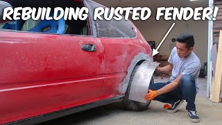 DIY Rust Repair  Lasts Longer Than Bondo [upl. by Enneiviv]