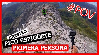 😱 VÉRTICO en el ESPIGÜETE en PRIMERA PERSONA POV  Riaño Trail Running 2018  Montaña Palentina [upl. by Ailehc]