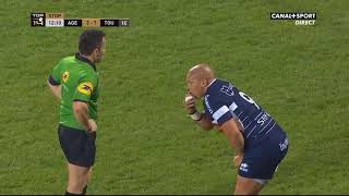 Semi Radradra couche Ricky Januarie dun coup de pied [upl. by Hessney]