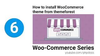 6 How to install WooCommerce theme from themeforest tutorial in Urdu  Hindi [upl. by Kellie260]