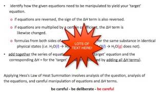 EN 41 Hesss Law Summation [upl. by Eloken]