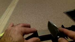 KNIFE BLADE ANGLE WHEN SHARPENING [upl. by Yordan636]