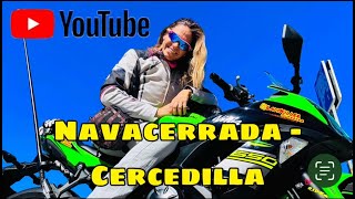 💥 ruta en moto 🏍💨 a Navacerrada  Cercedilla ladykillerguerrera ladykiller motoviajera kawa [upl. by Neliac730]