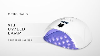 Led uv lamp UV LED OCHO NAILS X13 65W [upl. by Ramor]