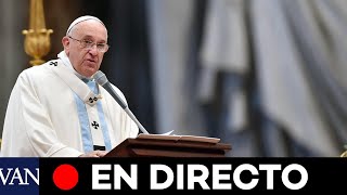 DIRECTO  Misa de año nuevo del Papa Francisco en el Vaticano [upl. by Brew]