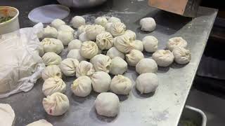 Veg steamed momos recipe restraunt style at homeasianfood cloudkitchenjourney momos momosrecipe [upl. by Ariamo]