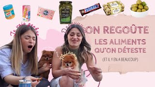 ON REGOÛTE LES ALIMENTS QU’ON DÉTESTE 🤢 FOU RIRE GARANTIE [upl. by Htederem115]