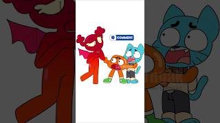 Get out Penny Gumball x Darwin  Not My Problem theamazingworldofgumball gumball art shorts [upl. by Vicky]